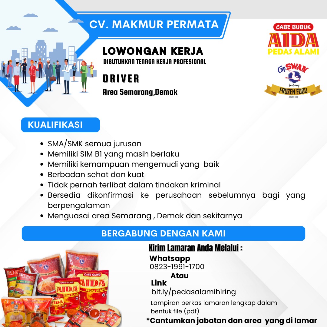Pamflet Lowongan Kerja